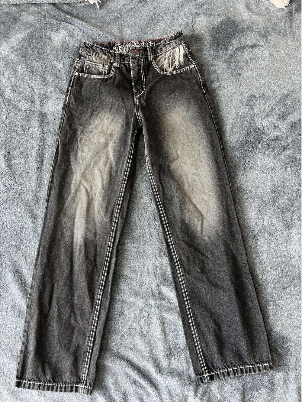 Ninth Hall Idle Chapel Women’s Black Wash Jeans Size 0